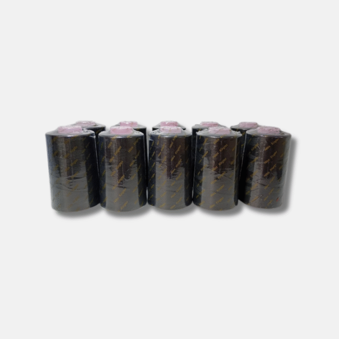 Hilo Kingtex 40/2 Para Costura Color Negro, paquete de 10 conos